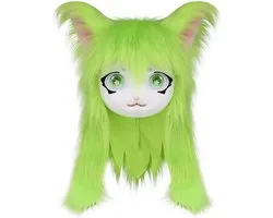 dierenhoofd - kattenmasker - fursuit cosplay