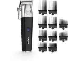 BaByliss Lithium Power Tondeuse Mannen - RVS messen - 10 opzetkammen - 3 uur draadloos gebruik - E812E