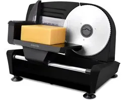 Avenido™ - Elektrische RVS Snijmachine - Ø19CM - Snijdikte 0-15MM - Allessnijder - Broodsnijmachine - Vleeswaren Snijmachine Kaassnijmachine Elektrisch - Food Slicer