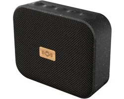 Enceinte Bluetooth Mini Jammin de House of Marley - Enceinte compacte sans fil - Étanche IPX5 - Autonomie de 6 heures - Fabriquée avec des matériaux durables - Voyage - Zwart
