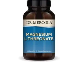 Dr. Mercola - Magnesium L-Threonate - Magnesium L-Threonaat - Magtein - 90 capsules