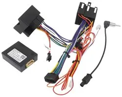 Ensemble de câbles ISO avec décodeur Canbus pour Carplay et autoradio | Convient pour Mercedes Benz classe A, B, C, G, V , Vito, Viano Sprinter B200 et Vw Volkswagen Crafter 2004-2019 | connecteur de câble adaptateur de connexion