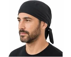 Myrtle Beach Sport Bandana Unisex - One Size - Zwart