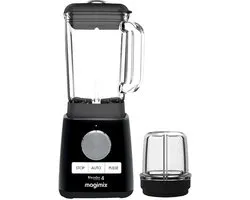 Magimix Power Blender - Smoothie Maker 1,8 Liter - Zwart - + mini kom - Ice Crusher