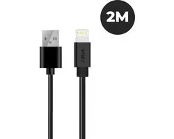 Câble iPhone Câble de charge iPhone - Câble de charge Apple 2 mètres - CERTIFIÉ - Câble de charge iPhone 14 / iPhone 13 / iPhone 12 / 11 / X / iPad et AirPods