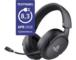 Trust GXT 499 Forta - Casque Gaming Sans Fil - Official Licensed pour PS5 - compatible PS4/PS5 - Autonomie 55 heures - avec récepteur USB - Zwart