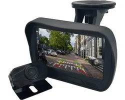 Achteruitrijcamera - 4.3 Inch LCD Scherm - 12-24V - Complete Set - Auto, Bus, Camper, Tractor & Truck - Nachtzicht & Waterbestendig - K4301