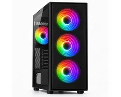 OMIXIMO Gaming PC - AMD Ryzen 5 4500 - 32 GB RAM - 2 TB SSD - GTX 1660 Ti