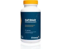 Fittergy Supplements - Cell Shield - Antioxidantencomplex - 90 capsules - vitamine B2, C, E, koper, mangaan, zink - Anti-oxidanten - vegan - voedingssupplement