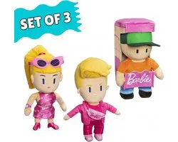 Barbie plush buddies set x 3 Stumble guys knuffel