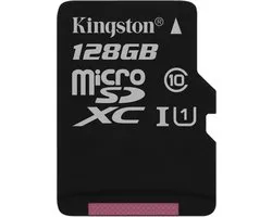 Kingston Technology Canvas Select flashgeheugen 128 GB MicroSDXC Klasse 10 UHS-I