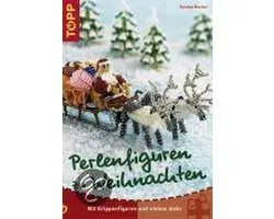 Perlenfiguren zu Weihnachten