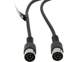 BOSSCOM premium DIN 8-pins / Powerlink PL8 kabel voor B&O | zwart | 7 meter