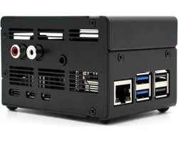 KKSB Case for Raspberry Pi 5 Compatible with IQaudio DAC+ and IQaudio DAC Pro Sound Cards for Raspberry Pi - ShopVlot