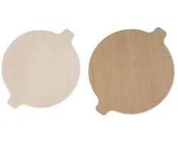 XavaX Insert de prot. pr friteuse à air chd, tapis anti-adhésifs, à découper
