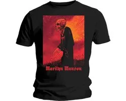Marilyn Manson - Mad Monk Heren T-shirt - XL - Zwart