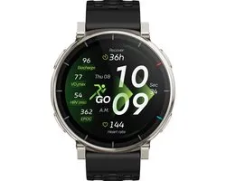 Amazfit Active 3 Premium Apex Silver (Zilver Zwart)