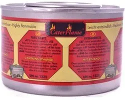 Caterflame - Brandpasta in blik - 6 stuks - Zonder lont