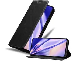 Coque Cadorabo pour Samsung Galaxy M30 / A40s en NOIR NOIR - Pochette de protection avec fermeture magnétique