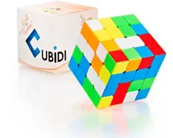 Original Magic Cube 4x4 Classic - Carbon Speed Cube 4x4x4 met geoptimaliseerde rotatie-eigenschappen Magic Cube voor beginners en gevorderden - speedcube