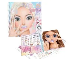Top Model Depesche - TOPModel Dress me up Face - stickerboek