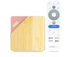 Homatics Box 4K Pro V2 AI-SR – Google TV Mediaspeler – 4GB RAM / 64GB – Dolby Vision & Atmos – Wi-Fi 6 – Netflix Gecertificeerd