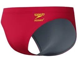 Slip de bain Speedo ML Solid rouge, taille 36 homme (UK)