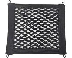 Fiets bagagenet - Motorfiets net - Bagage vervoeren - Zeer sterk elastisch - 26 x 20 cm - Zwart