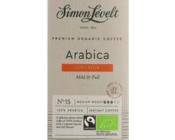 Simon Levelt Bio Oploskoffie 100% Arabica - 3 x 100 gr - Voordeelverpakking