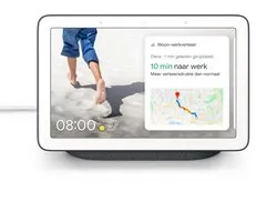 Google Nest Hub (1e gen) - Smart Speaker met scherm - Nederlandstalig - Antraciet