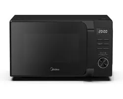 Midea AG20CF2EBK - Magnetron met grill - 20L - 700W - 1000W grill - 8 Automatische programma's - Ontdooifunctie - 5 vermogensstanden - Display - Zwart