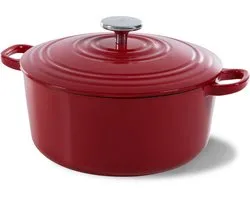 Cocotte BK Bourgogne - 20 cm - Rouge Chili