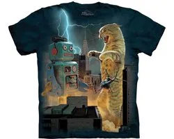 T-shirt Catzilla vs Robot S