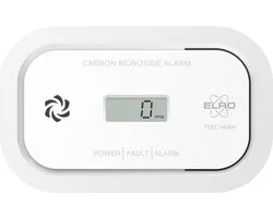 ELRO FC5003 Détecteur de monoxyde de carbone avec capteur et afficheur 10 ans - Le détecteur de CO est conforme à la norme européenne EN50291