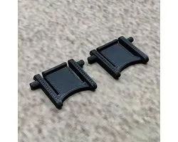 1 Pair (2 PCS) Replacement Keyboard Legs, Black, Compatible with Razer Lycosa Keyboard, Spare Part, Keyboard Stand - ShopVlot