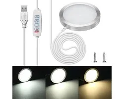 - Set van 2 LED-lampen voor 3D-printer - Accessoires voor Bambu Lab A1/A1mini/P1S/P1P/X1C 3D-printer - 3 kleurtemperaturen - Creatief LED-verlichtingsset Baoblaze