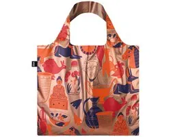 LOQI Bag Large - Ancient Artifacts Rose Gold Metallic