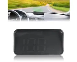 Projecteur de compteur de vitesse numérique avec GPS et Beidou - Affichage Head haute pour Voitures avec Groot écran HD et luminosité automatique