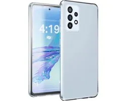 Hoesje geschikt voor Samsung galaxy A53 hoes transparant shock proof protector case met camera bescherming