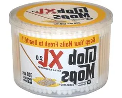 Glob Mops XL - Wattenstaafjes - Schoonmaken - Dubbelzijdige reiniging - 12 cm - Niet gespecificeerd