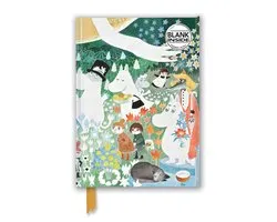 Flame Tree Blank Notebooks- Moomin: Dangerous Journey (Foiled Blank Journal)