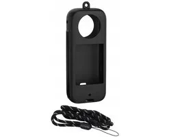 Sunnylife Siliconen Case voor Insta360 X3 Camera - Zwart