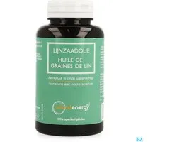 Natural Energy - Lijnzaadolie Caps 60