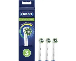 Oral-B CrossAction - Met CleanMaximiser-technologie - Opzetborstels - 3 Stuks