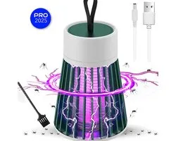 Muggenlamp - Mozz Guard Muggemlamp - Draadloos - Mozzguard - Muggenspiraal - Lightguard Muggen Zapper - Slaapkamer - Binnen & Buiten - Muggenvanger - Muggen Bestrijden