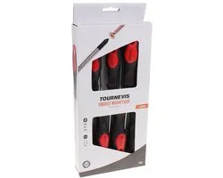 COGEX - SET VAN 7 SCHROEVENDRAAIERS Bimaterial handvat: 4 schroevendraaiers - 648630