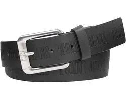 Tommy Hilfiger Heritage riem TW100, zwart, inkortbaar
