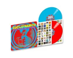 V/A - 200% Dynamite (Red & Blue 2LP/RSD2023)