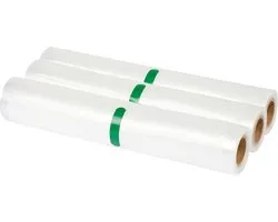 Rouleaux d'aluminium pour machines sous vide - Rouleau d'aluminium - Silvercrest Film sous vide - 3 pièces - 3 mx 20 cm chacune - Rouleau sous vide - Sans BPA