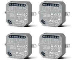 Zigbee-rolluikschakelaar - Smart-home-module - Woningautomatisering - Spraakbediening compatibel - 380W - Wit